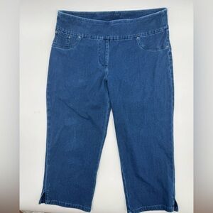 Ruby Rd Jean Capris Size 12